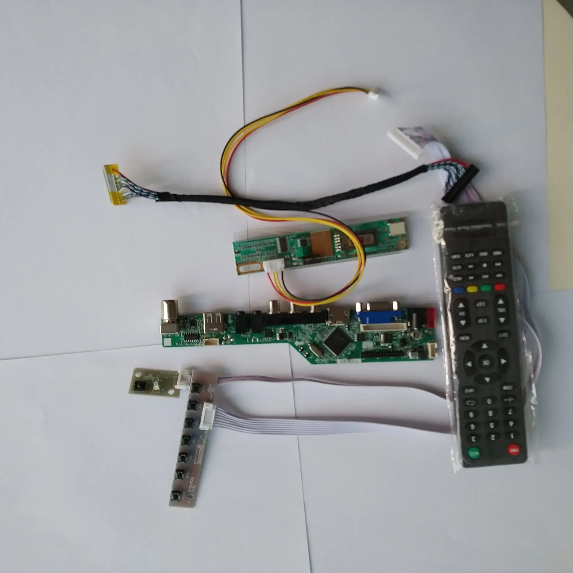 

LCD LED TV HDMI AV AUDIO USB VGA 1 CCFL lamps Controller Board DIY For B154EW01 1280X800 15.4" monitor panel card