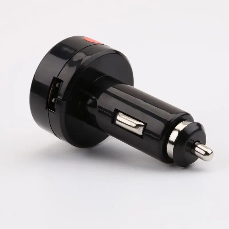 Вольтметр 3 в 1 12 В/24 В цифровой светодиодный вольтметр для автомобиля с USB