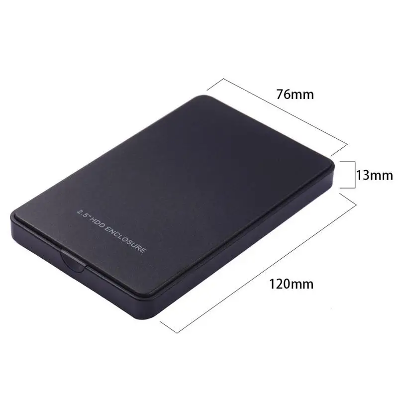 Белый Внешний корпус для жесткого диска USB2.0 Sata портативный 2 5 &quotдюймовый жесткий