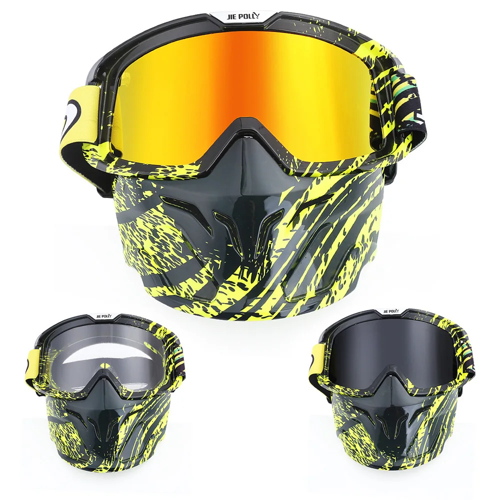 Велосипед в стиле ретро очки для езды на мотоцикле PC внедорожная велосипедная