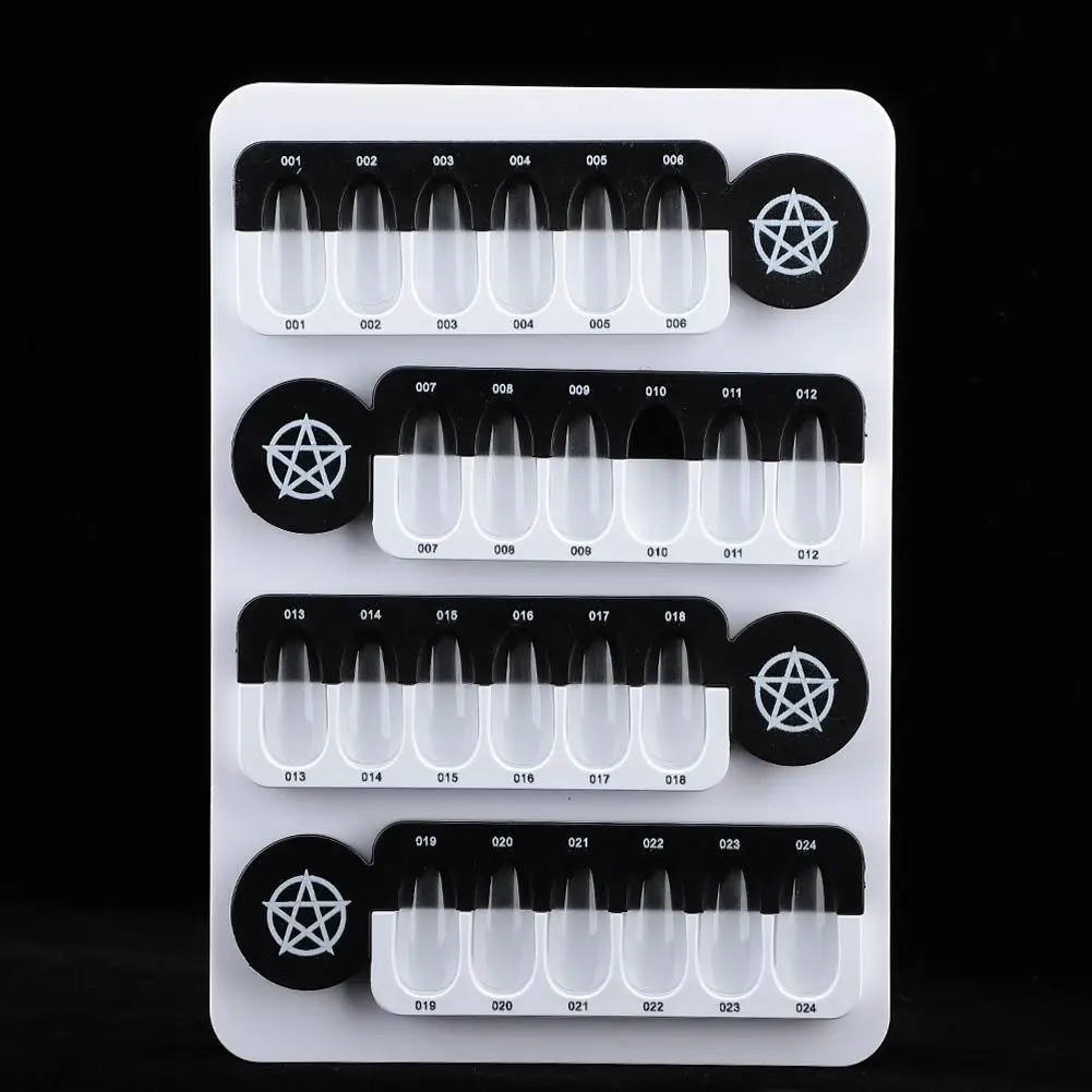 24 Сетки УФ дисплей для ногтей Магнитная Адсорбция съемный акриловый доска