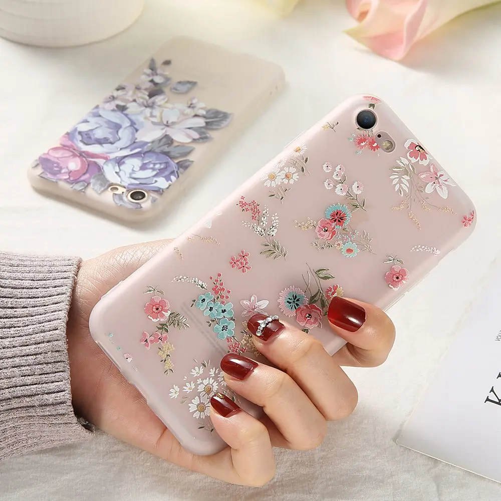 Чехол для телефона KISSCASE с цветочным узором Huawei P30 P20 lite pro 3D мягкий чехол Honor 10 Mate 20