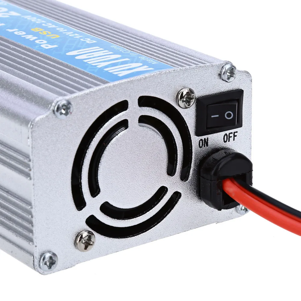 200 W DC 12 V к AC 220 автомобильный инвертор с светодиодный дисплеем и usb портом для