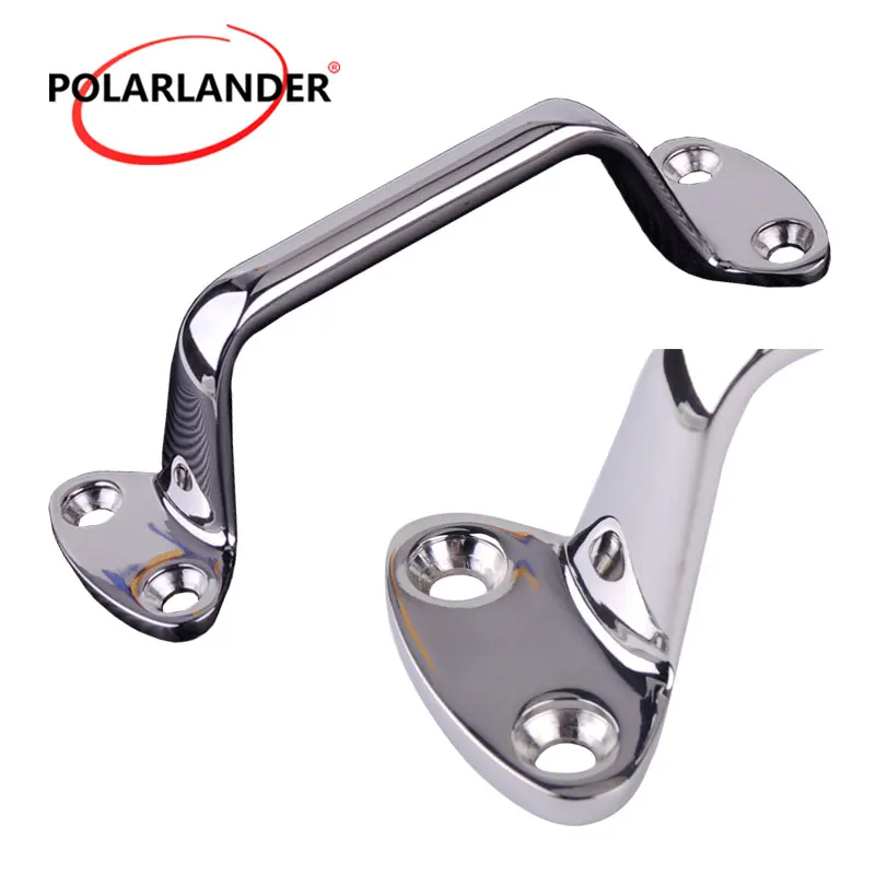 

Large Cleat Door Grab Handle Handrail Pull Replacement 316 Stainless Steel Marine Boat 15cm 100% New