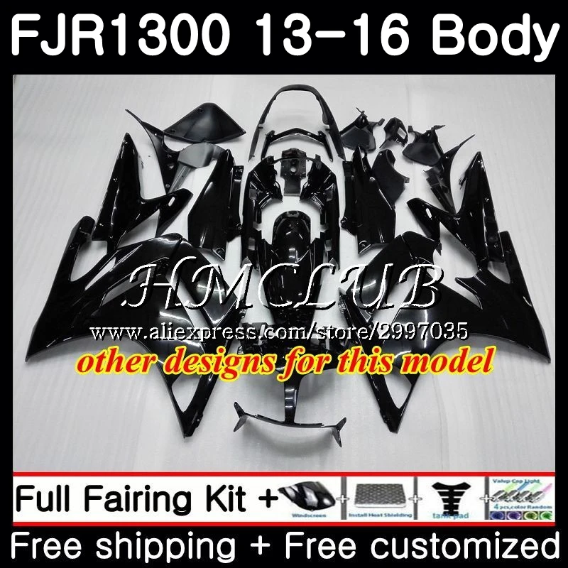 Комплект для YAMAHA FJR1300A комплект FJR 1300 2013 2014 2015 2016 12hc 0 FJR1300 A 13 14 15 16 обтекатель с