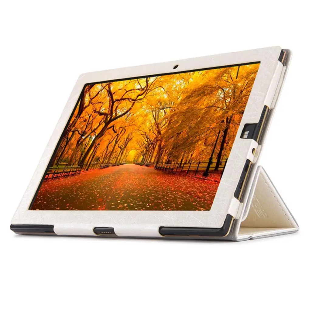 Ультра-тонкий мягкий твердый пылезащитный противоударный Tri-складной флип-чехол