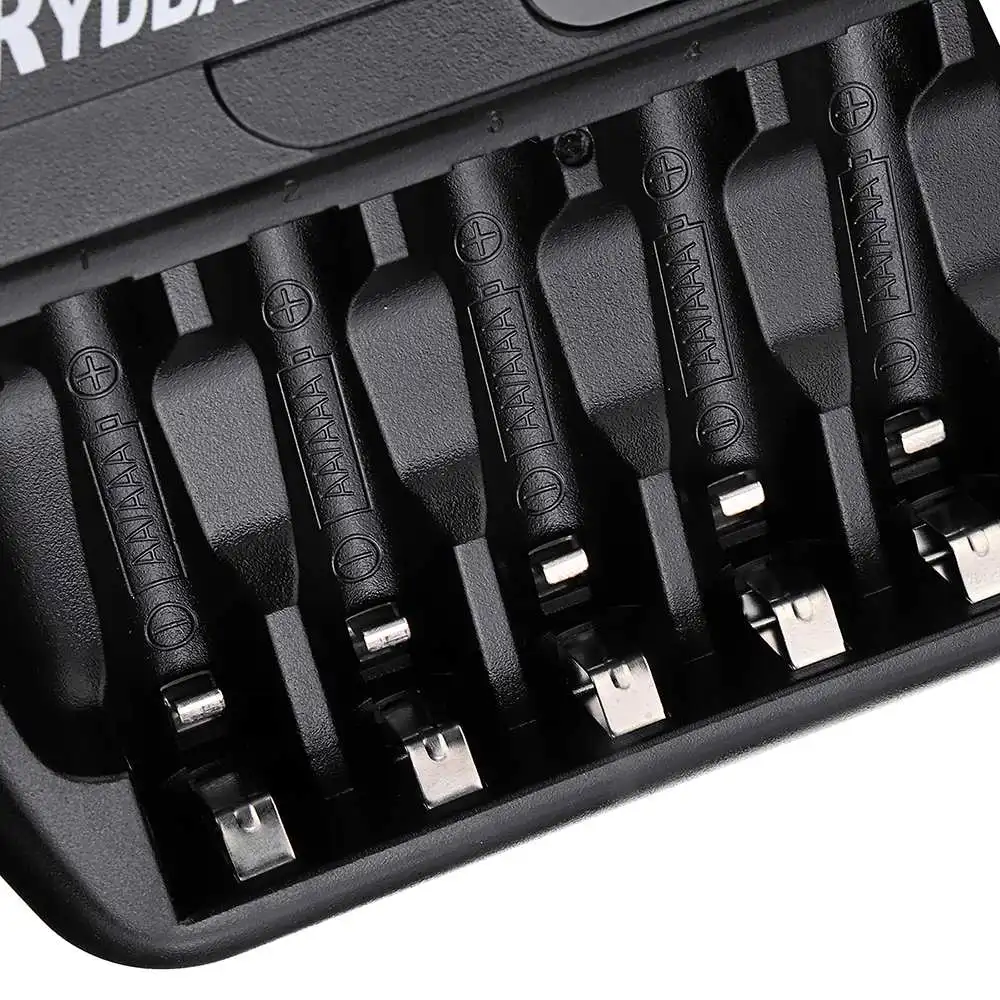 RYDBATT JBC038-11 12 Slots LCD Display Smart Battery Charger for AA AAA Spare Part DIY | Игрушки и хобби