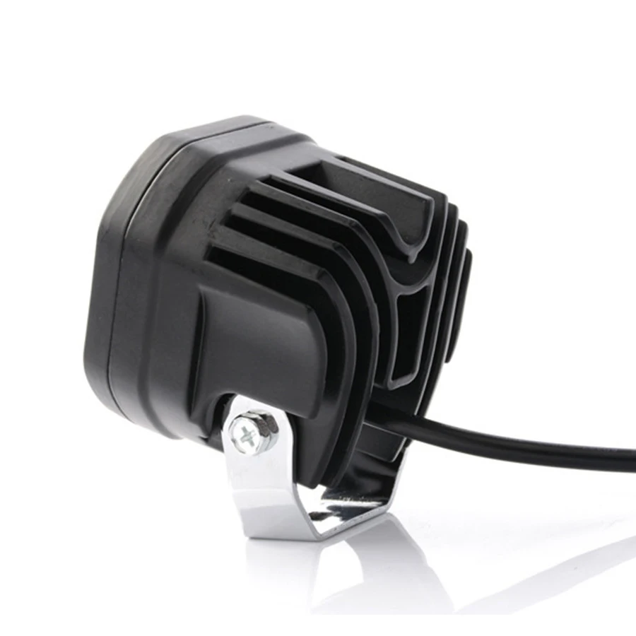 3 Inch Motorcycle White Work Headlight Amber Fog Light Spot 40W 8000LM 6500K Super Bright Aluminum IP67 |