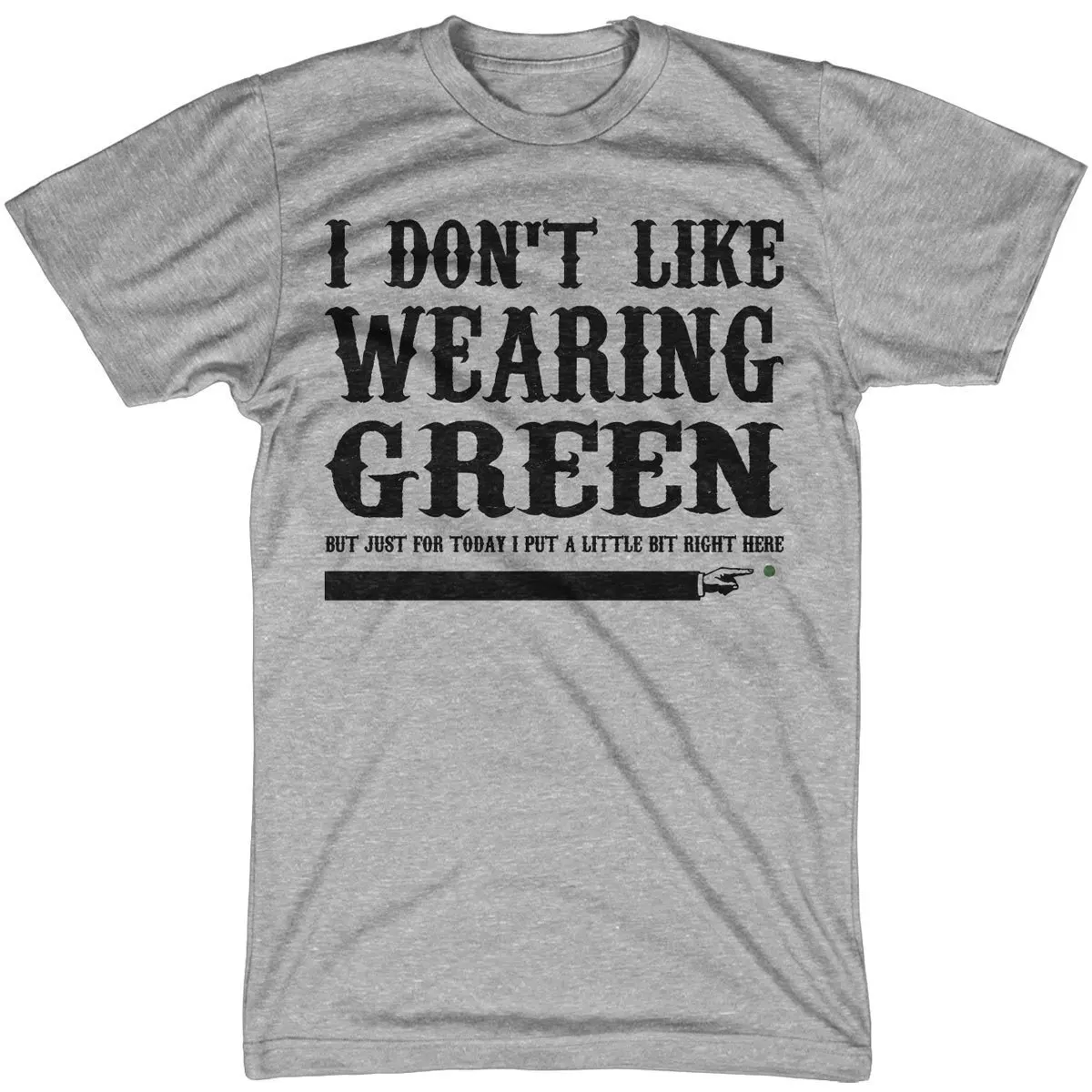 Я не надену зеленую рубашку| |