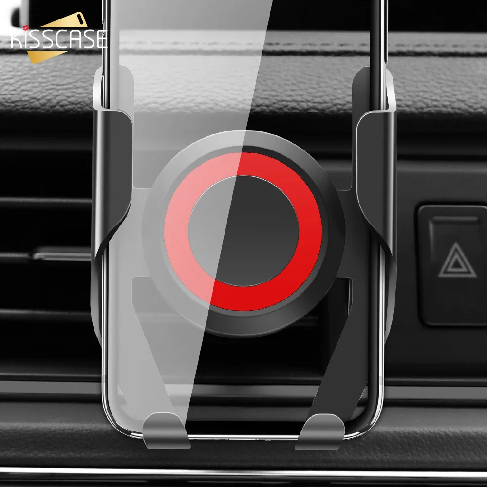 KISSCASE автомобильный держатель телефона для iPhone в автомобиле Air Vent подставка