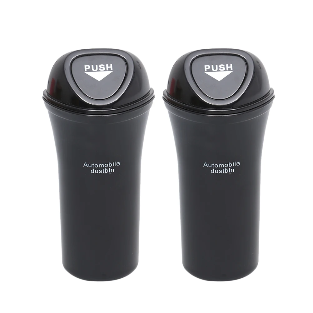 2 шт. портативный мини Автомобильный мусорный ящик Органайзер герметичный для