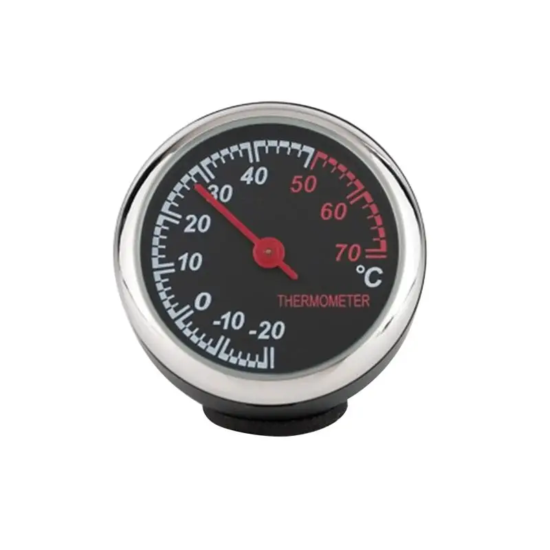 1pc Luminous Mechanical Clock Thermometer Hygrometer Steel Core Pointer For Car Vehicle | Автомобили и мотоциклы
