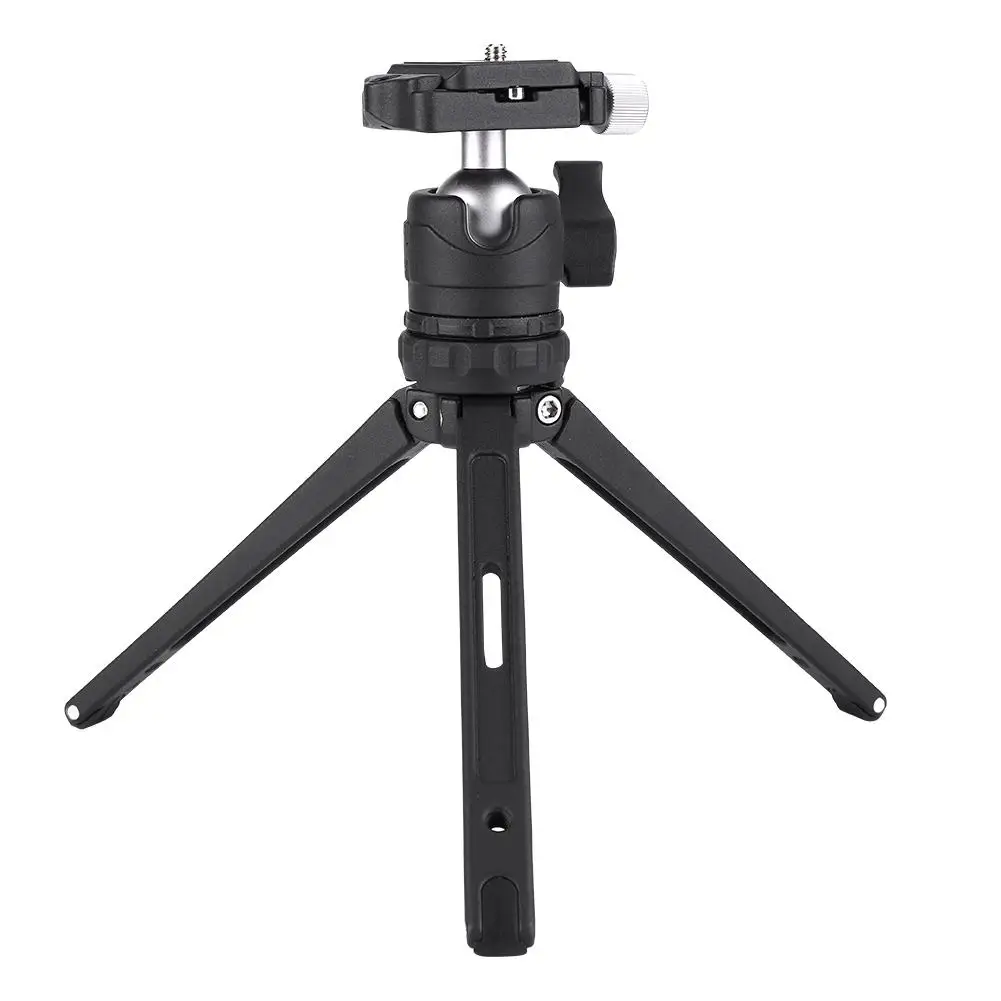 Загрузка 10 кг настольный мини штатив алюминиевый для телефона DSLR SLR камера с