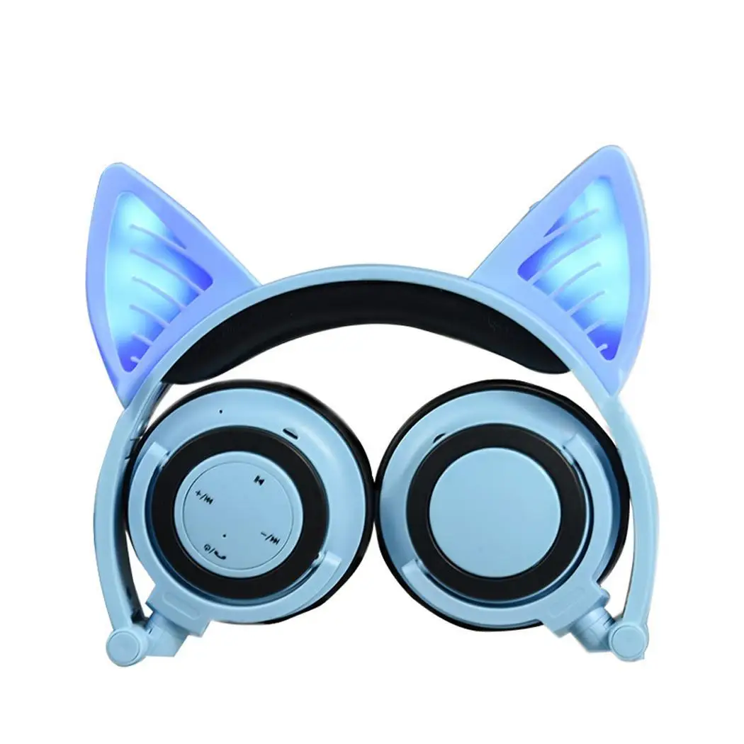 Беспроводная Bluetooth стерео игровая гарнитура Cat 2h (прибл.) Складные Наушники для