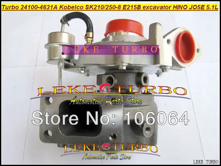 Турбо 24100 4631A 241004631A 4631 761916 5003S Турбокомпрессор для KOBELCO SK210 8 SK250 E215B экскаватор HINO JO5E