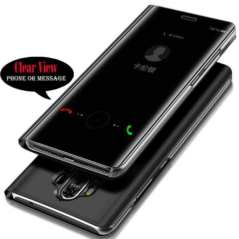 Роскошное умное зеркало флип чехол для samsung Note 9 8 J5 J7 J8 A5 A6 A7 2017 A8 A9 2018 Galaxy S9 S8 S7 S6 Edge