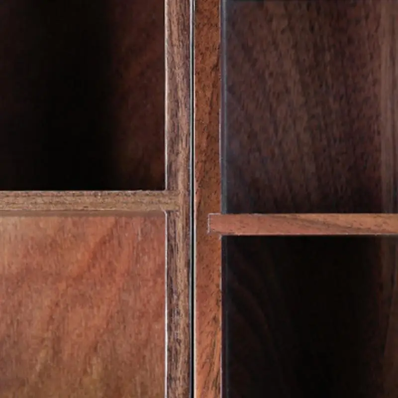 Ящик для хранения столовых приборов ящик в западном стиле черного ореха поддон