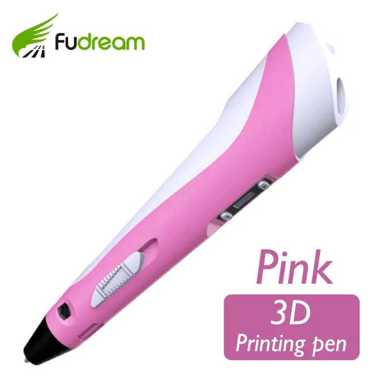Fudream 2nd 3d ручка Подарочная с 3 цветами всего 9 м нити для детской печати|3D ручки| |