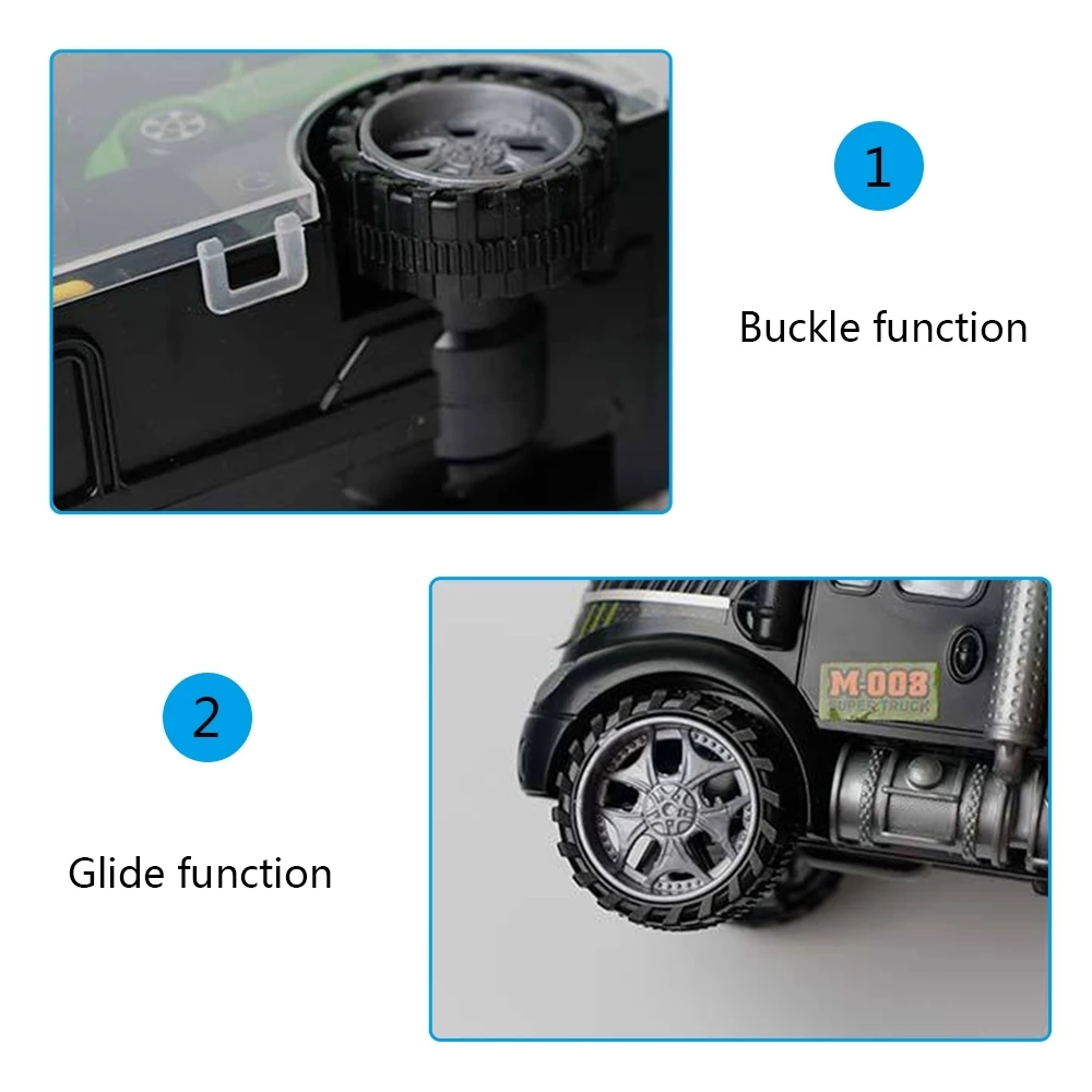 Aiboduo Car Toy Plastic P832-A Small Container Truck Model Storage Set Boys Gift |
