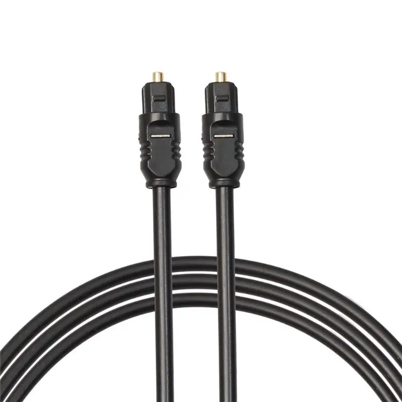 Позолоченный оптический кабель SPDIF 1 м 25 цифровой волоконно Аудиомагнитола штырь
