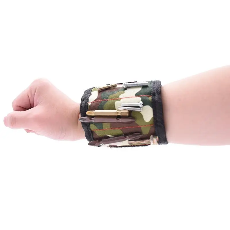 Magnetic Wristband Screw Storage Tool Magnets Nails Drill Bits Picker Strap | Инструменты