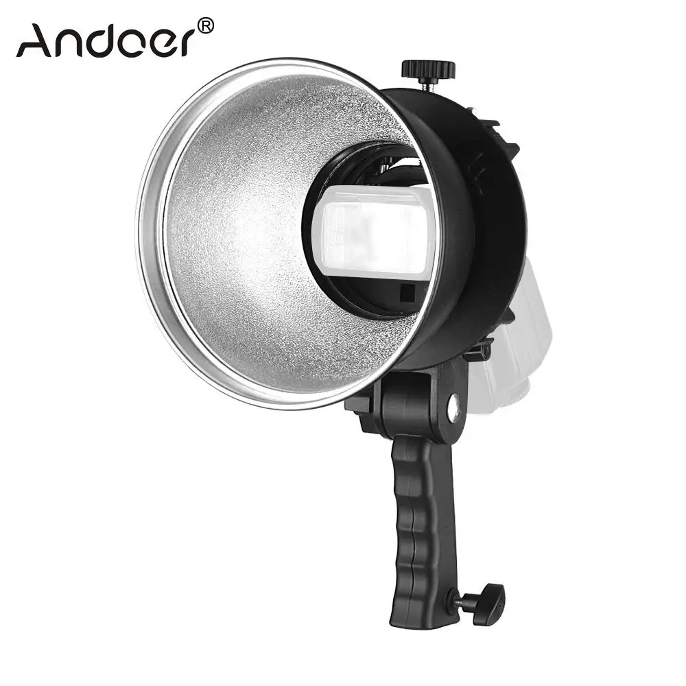 Ручной s образный держатель для вспышки с креплением Bowens Speedlite Snoot Softbox Beauty Dish