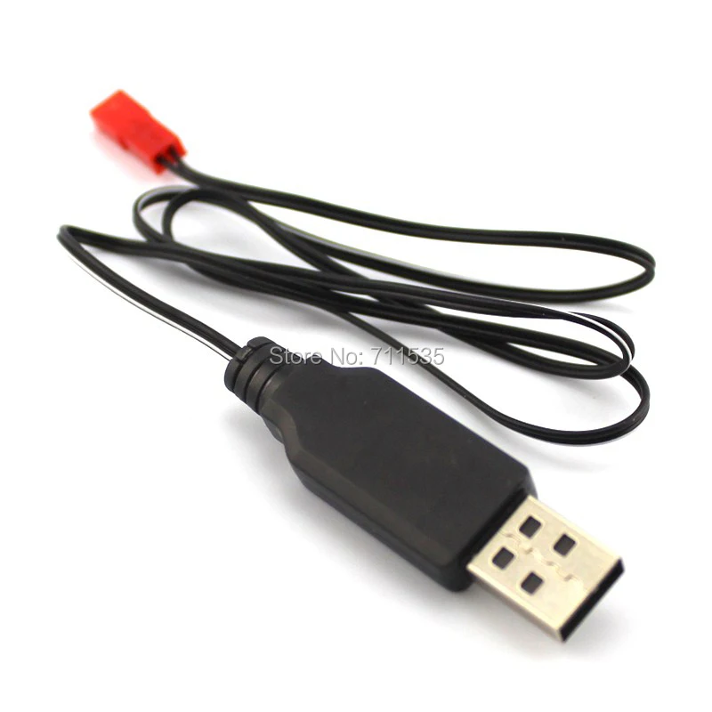 USB кабель для зарядки 3 7 в Штекер JST зарядное устройство с индисветильник защита
