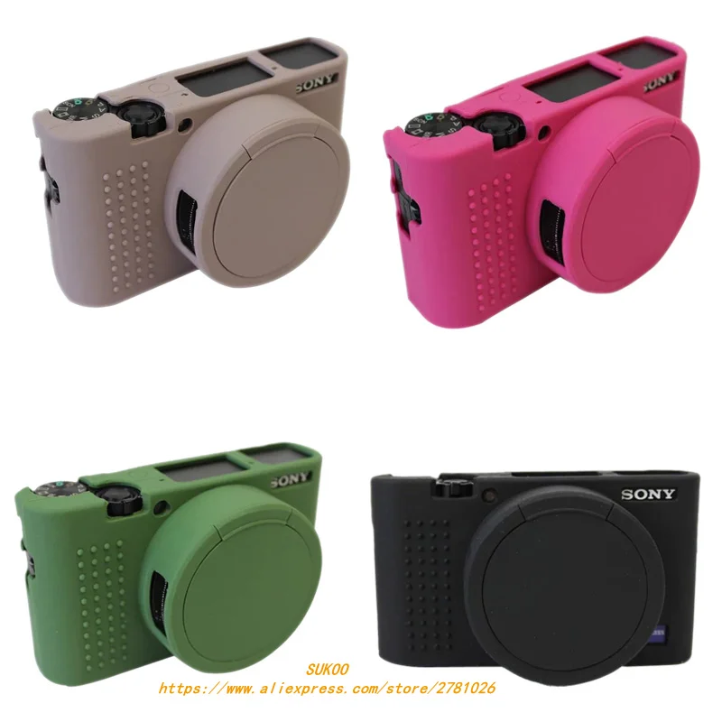 Камера сумка для SONY DSC RX100M5A RX100M5 RX100M4 RX100M3 чехол Защитный силиконовый Мягкая
