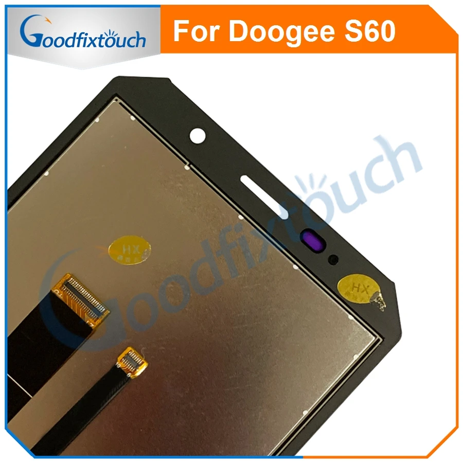 100% протестированный Оригинальный ЖК экран для Doogee S60 дисплей + сенсорный