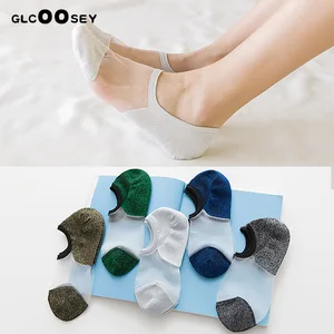 Носки женские хлопковые износостойкие из мишуры, тонкие эластичные кружевные сетчатые, до щиколотки, 5 пар, для лета