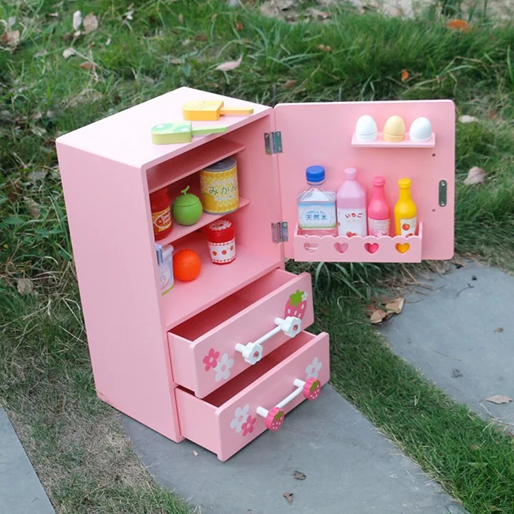 Игрушка деревянная в виде клубники для девочек|Детские кухни| |