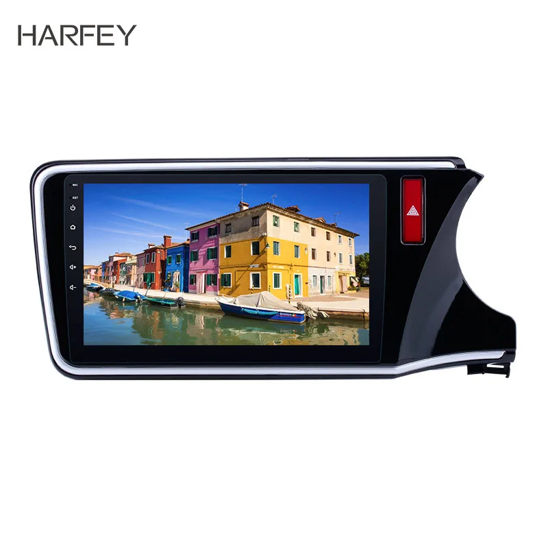 Harfey 10 1 дюймов Android 8 для 2014 2015 2016 2017 HONDA CITY RHD радио Автомобильный мультимедийный