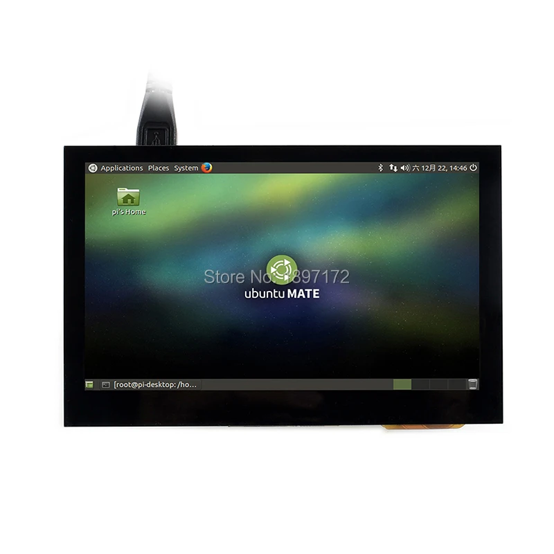 Raspberry Pi 4 3 дюймовый ЖК IPS 800x480 USB емкостный сенсорный экран для /4B/3B + 2B Мульти мини