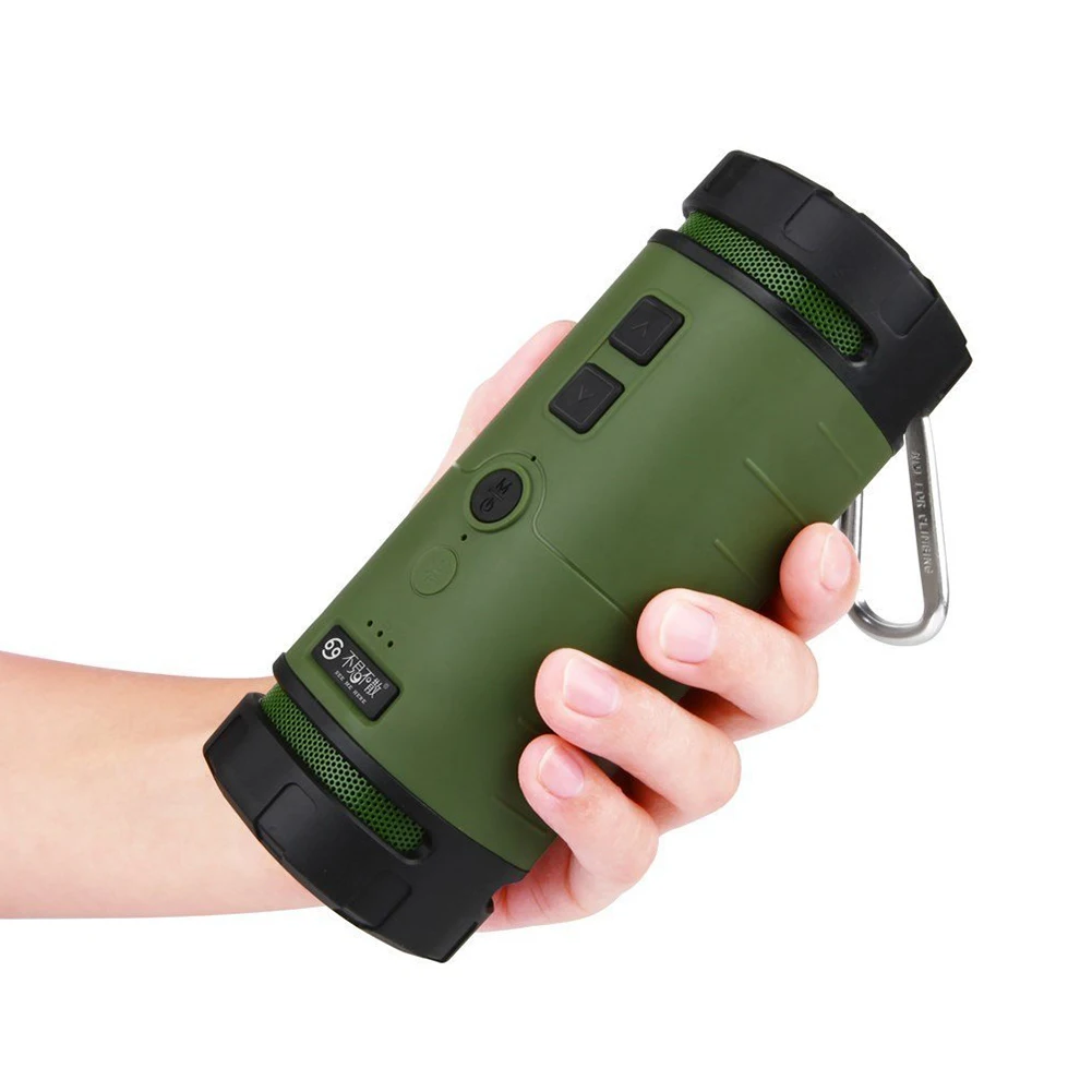See Me Here Wireless Bluetooth Speaker Outdoor Sport Shockproof Dust-Proof Super Bass Stereo High-Def Sound | Электроника