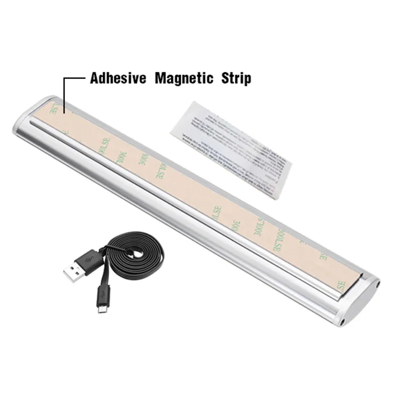 CLAITE светодиодный светильник 33 SMD4014 USB Перезаряжаемый Ночной с датчиком движения