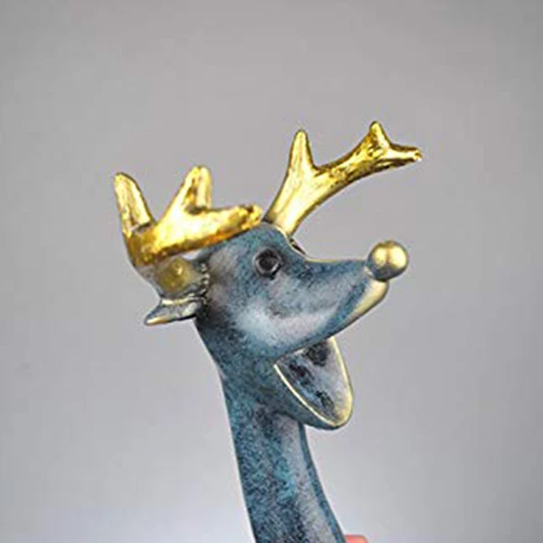 Creative Resin Elk Wine Rack Holder Home Bar Decoration Crafts (Elk) | Дом и сад