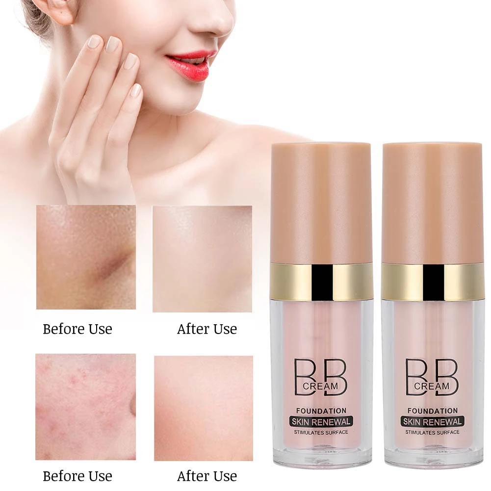30ml Natural Oil Control Brighten Long Lasting Waterproof Makeup Liquid Foundation BB Cream | Красота и здоровье
