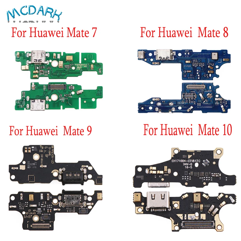 Для Huawei Mate 8 9 100% Новинка USB зарядка порт плата гибкий кабель Разъем для 7 10