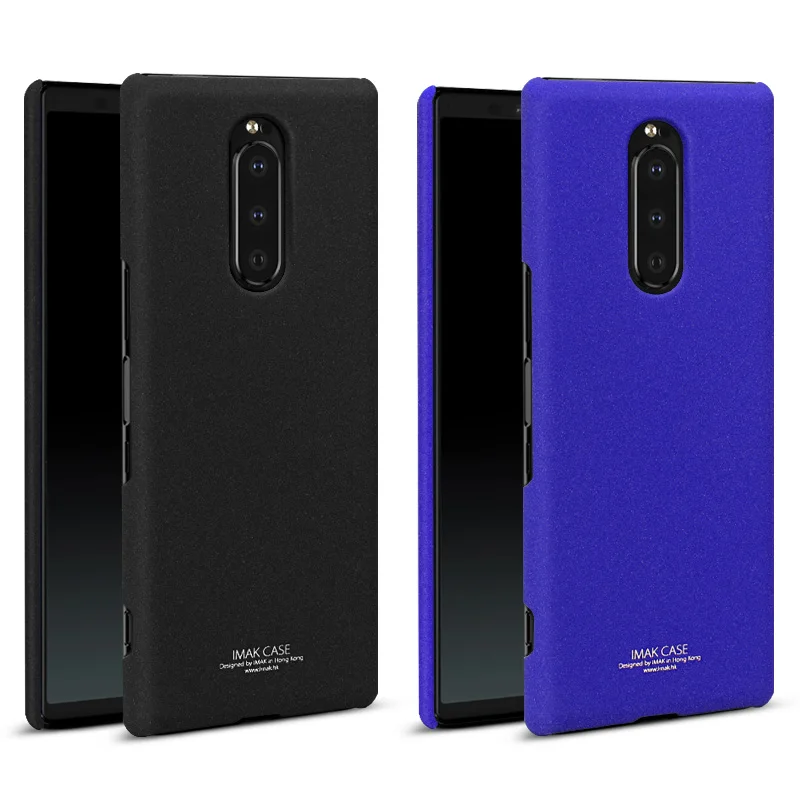 Чехол Imak Для Sony Xperia 1 ковбойские чехлы с защитой экрана и подставкой матовый чехол