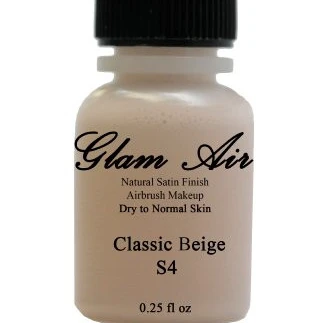 Два (2) Glam Air основание аэрографа макияж S3 натуральный Nude & S4 классический бежевый в