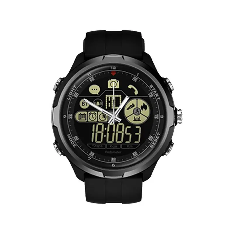 Bluetooth 4 0 водостойкие Smartwatch полный вид дисплей механические руки Android IOS шаги граф