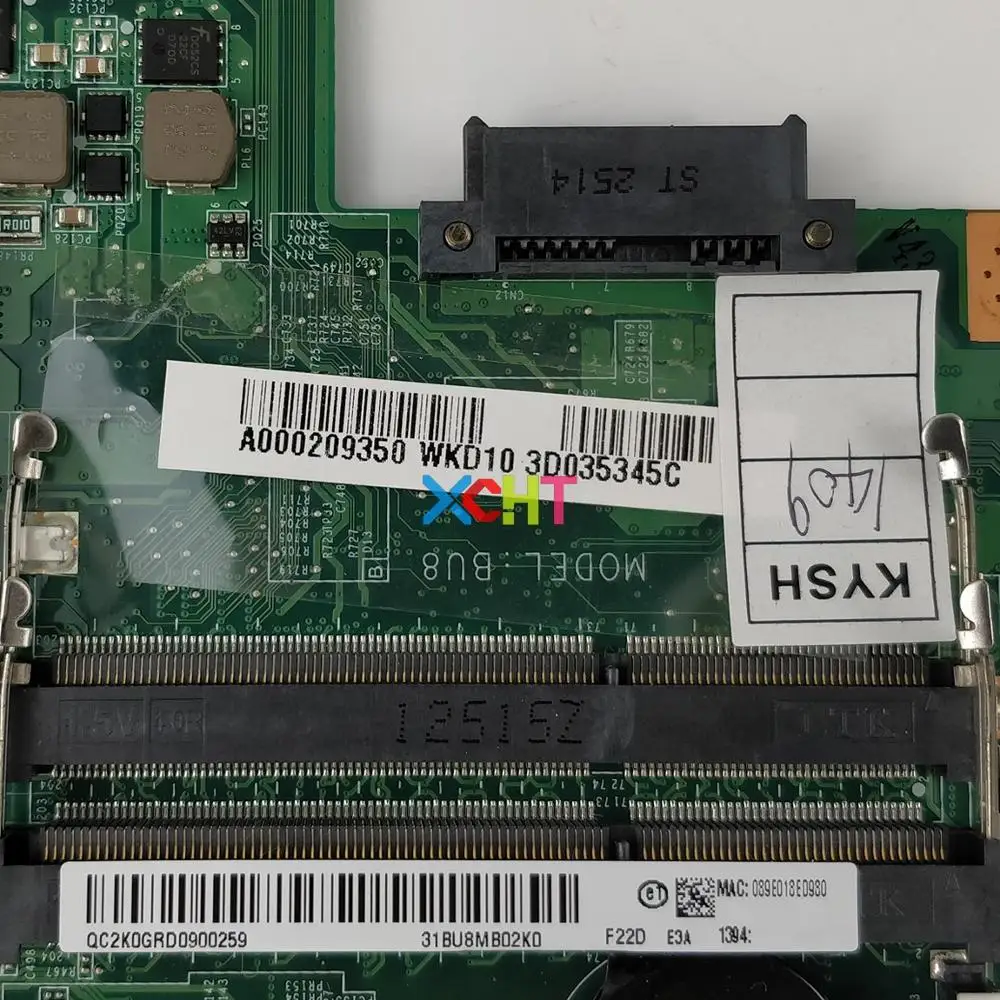 A000209350 DA0BU8MB8E0 w I3-2375M CPU для Toshiba Satellite L830 L835 материнская плата ноутбука | Компьютеры и