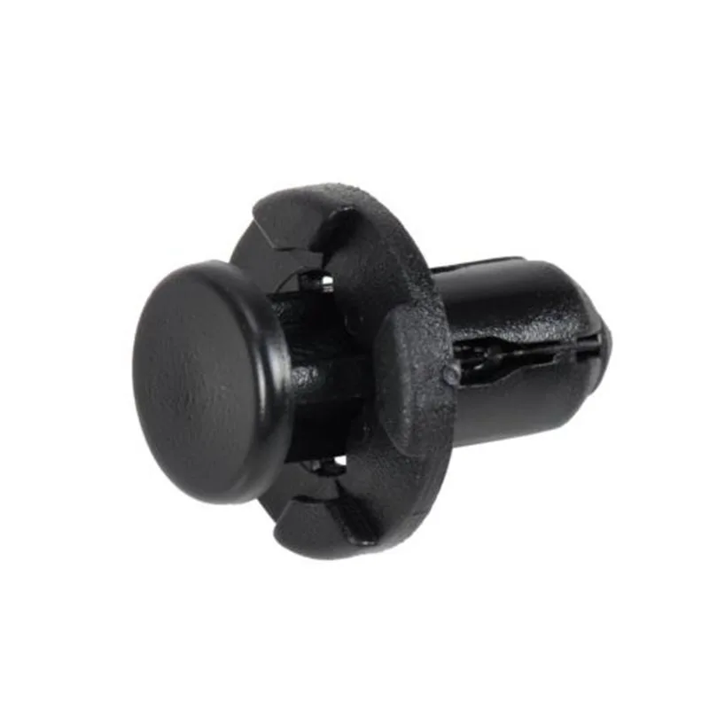 10 * черные нейлоновые нажимные крышки двигателя автомобиля заклепки зажимы для