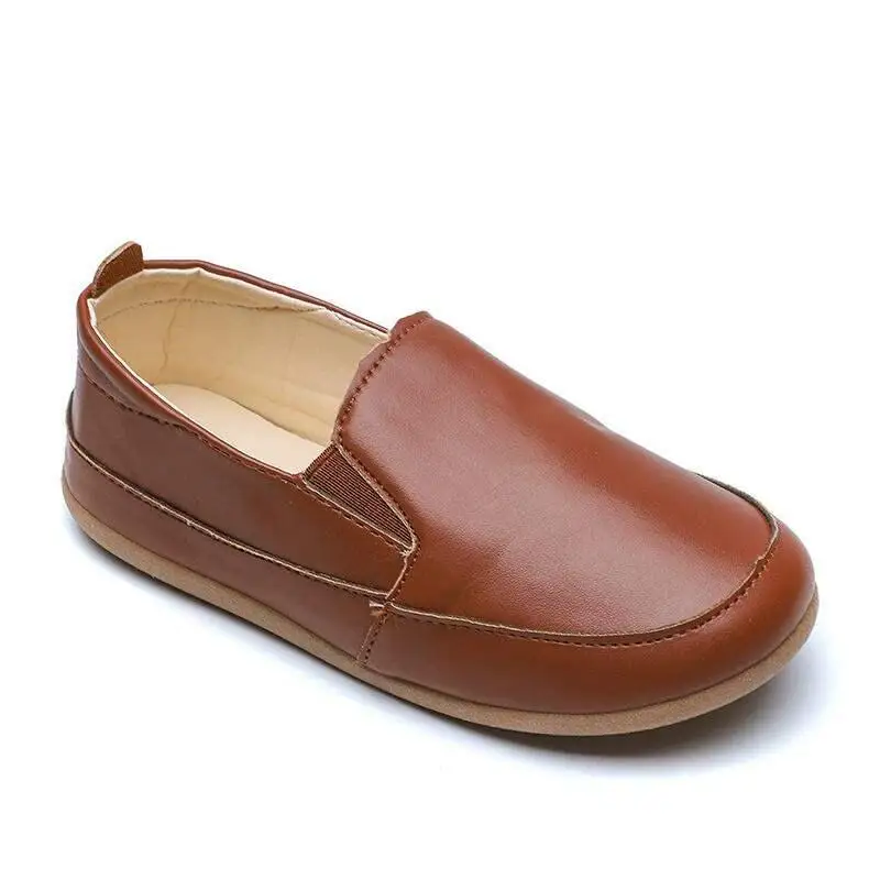 

Casual boy peas shoes for kids a pedal girl shoes spring and autumn new fashion comfortable children's solid non-slip shoes
