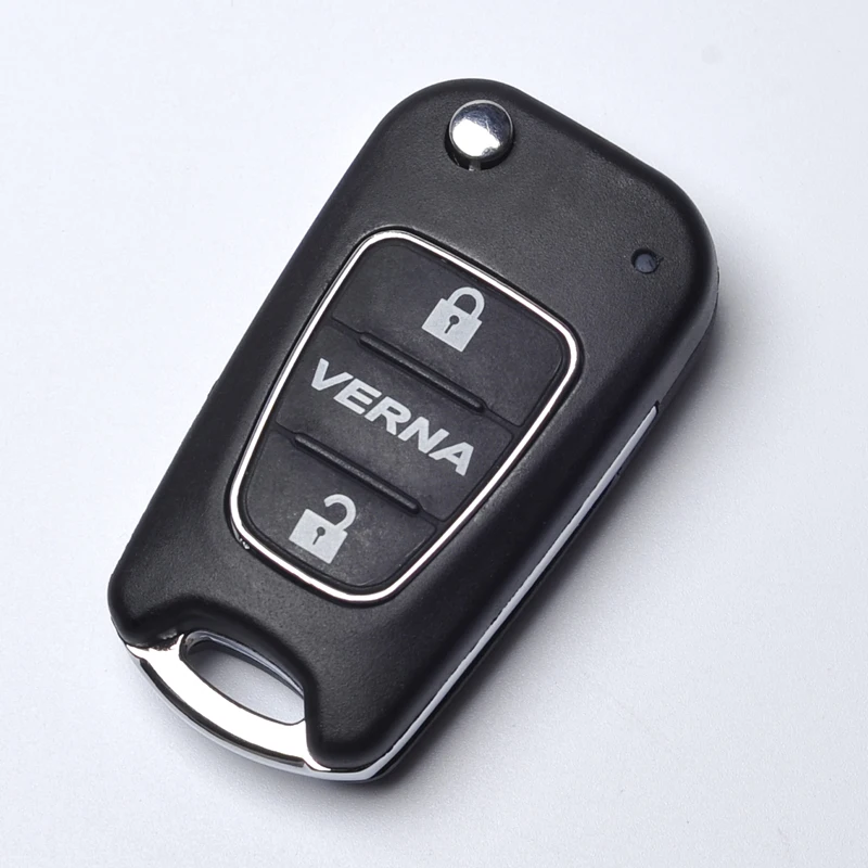 3 кнопки дистанционного откидного ключа для Kia Rio Sportage K2 K3 K5 Hyundai I30 IX35 Avante Verna авто