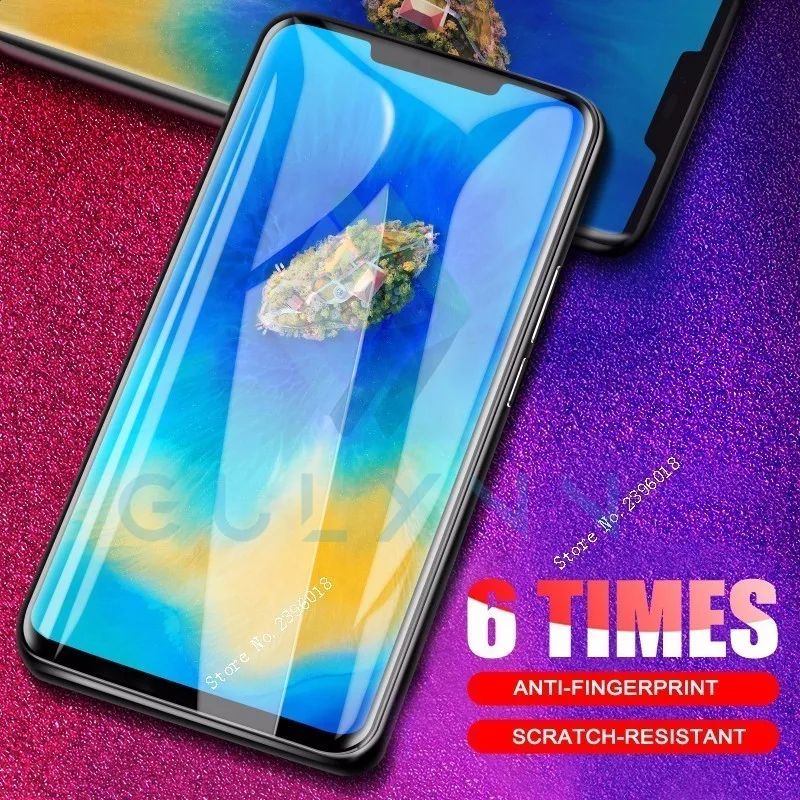 Защитное стекло на Honor 7X 8C 8X 9 10 Lite чехол для Huawei P20 P30 Pro защитная пленка закаленное