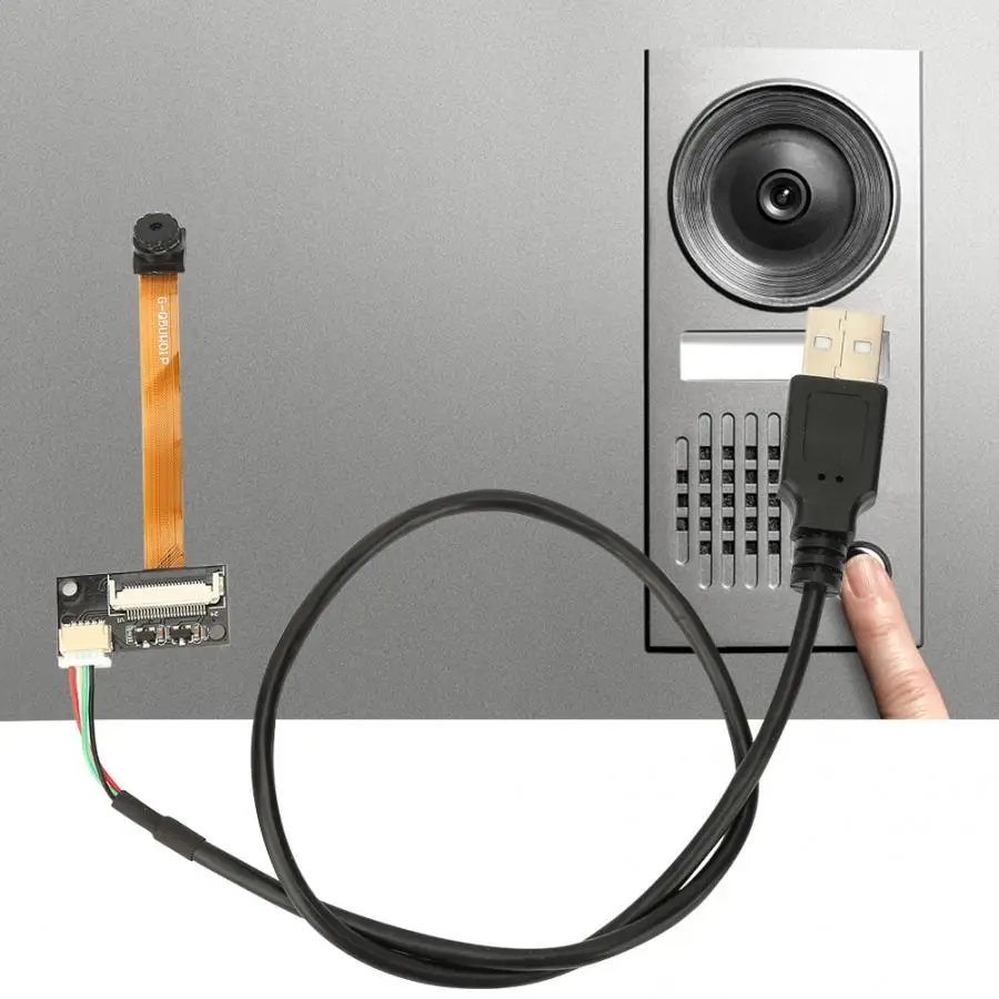 Замена 5 млн пикселей 60 градусов широкоугольный объектив USB модуль камеры с OV5640