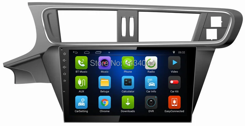 Ouchuangbo автомобильный Радио Стерео gps Головные устройства для Citroen C3 XR 2014 2018