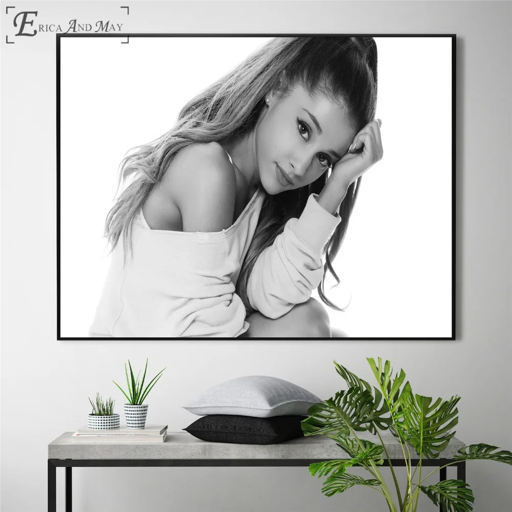 Портретные фотографии Ariana Grande Картина на холсте настенные картины домашний