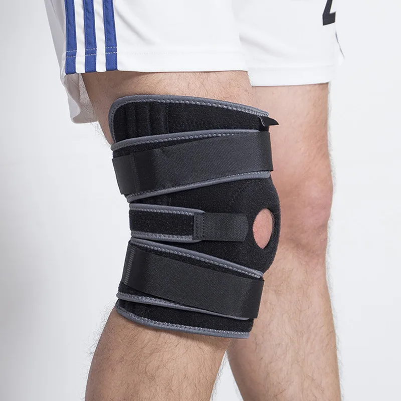 

1 piece Spring non-slip knee pads Professional injury protetor de joelho support Sports Safety kneepad rodilleras tactical brace